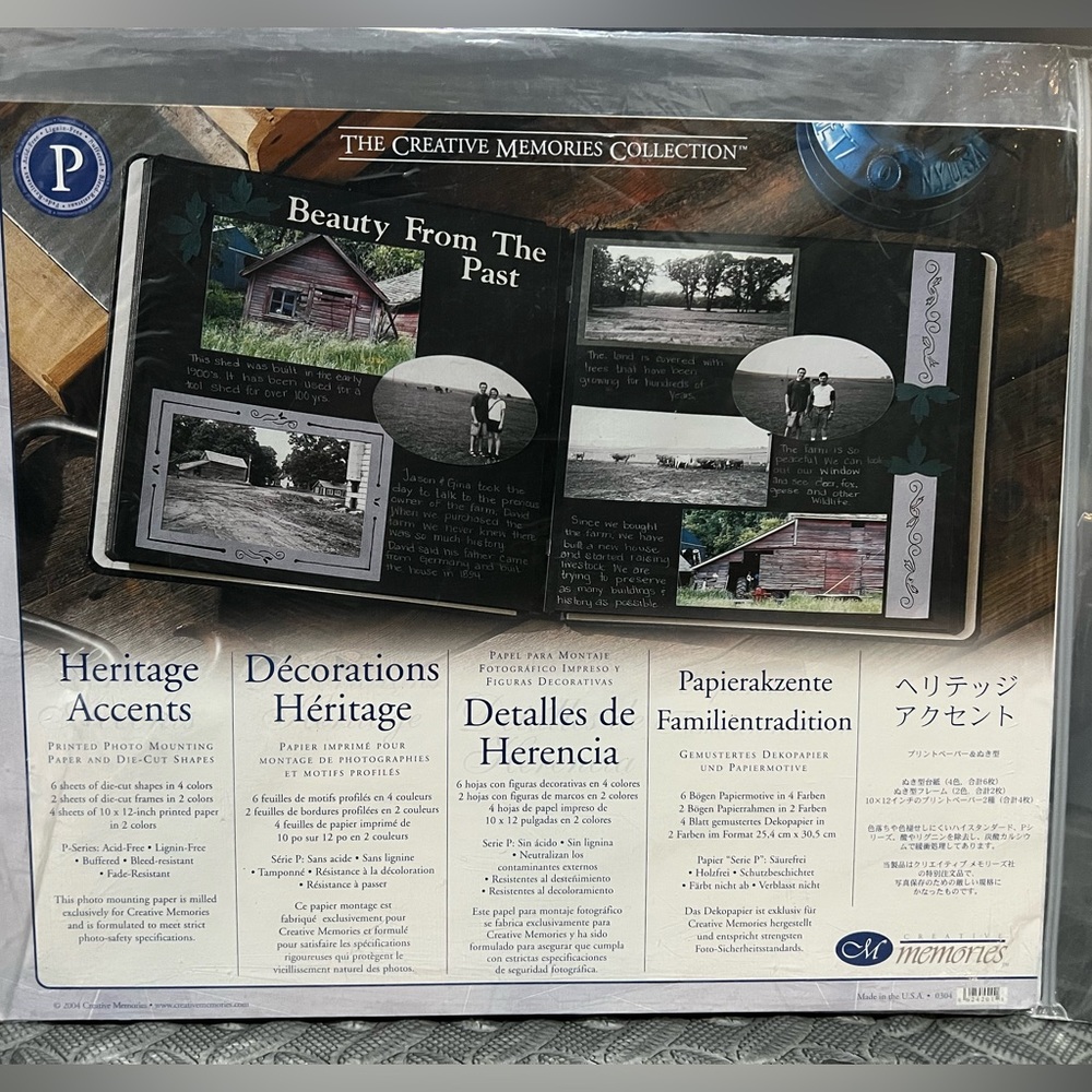 Creative Memories Heritage Accents